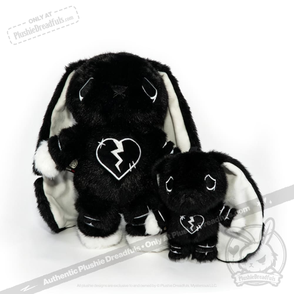 Void Depression Rabbit Plush Keychain
