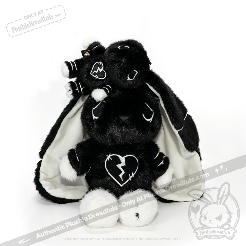 Void Depression Rabbit Plush Keychain