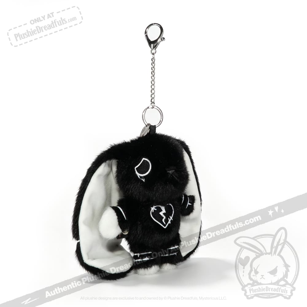 Void Depression Rabbit Plush Keychain