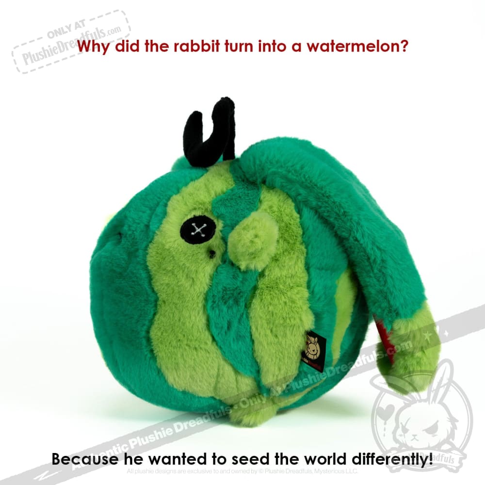 Watermelon Rabbit - Plush Stuffed Animal
