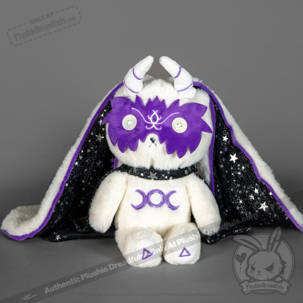 White Witch Bunny - Plush Stuffed Animal
