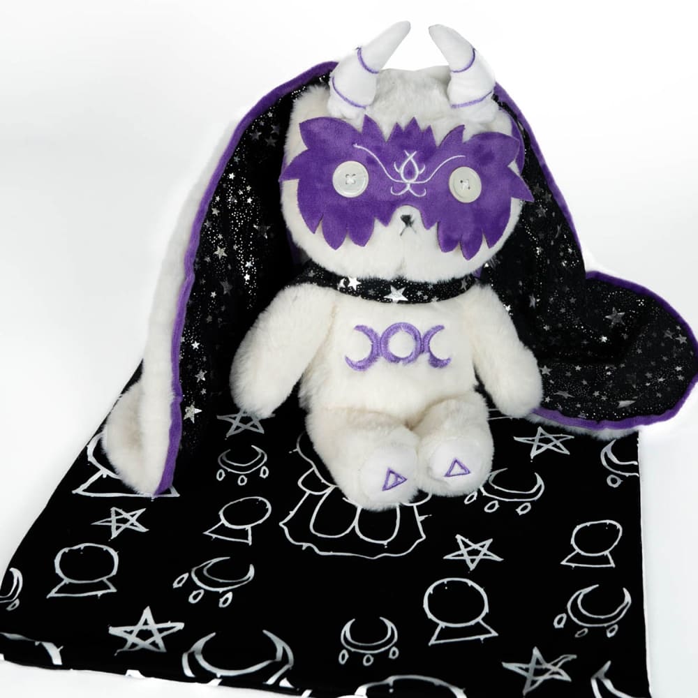 White Witch Bunny - Plush Stuffed Animal