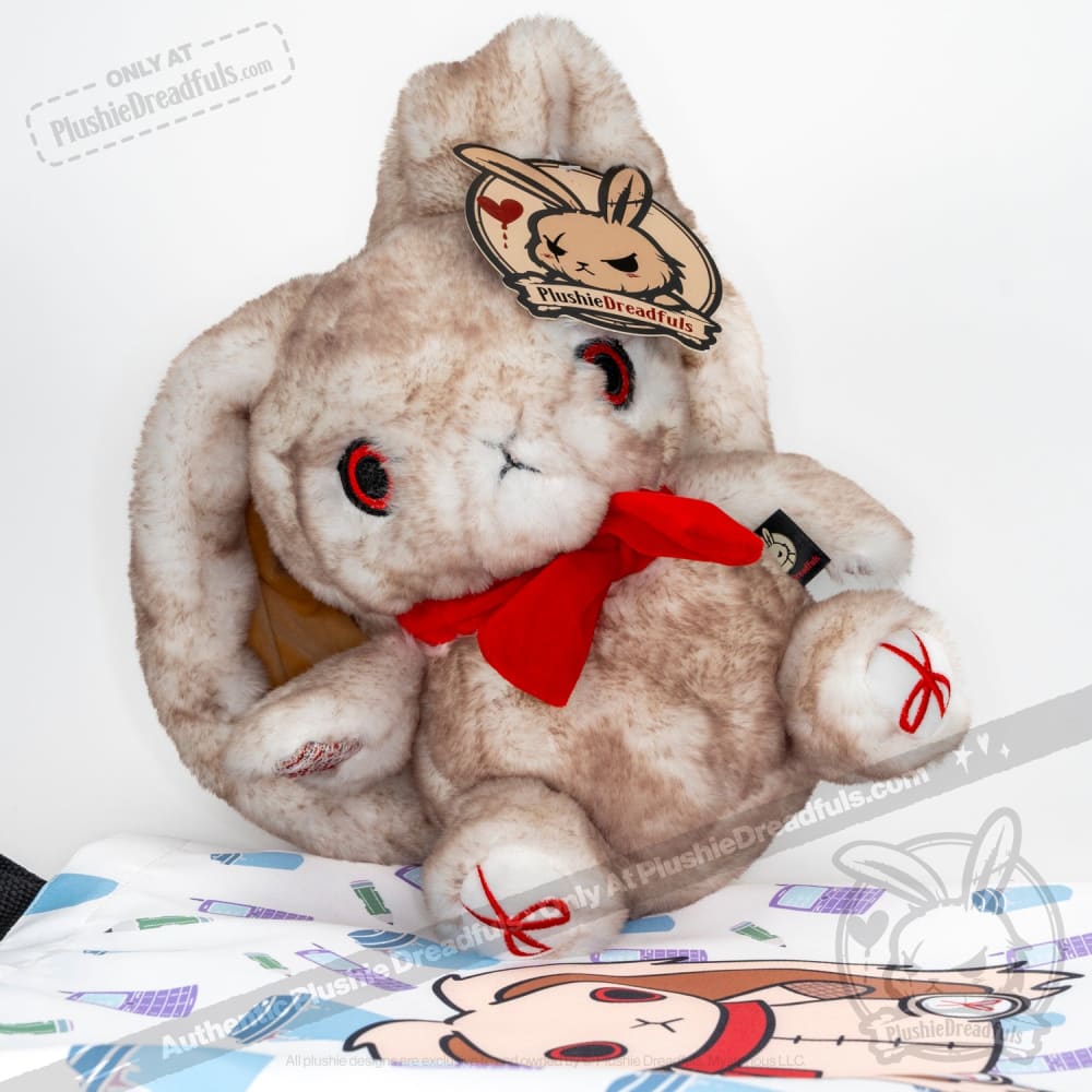 Workaholic Rabbit - Plush Stuffed Animal